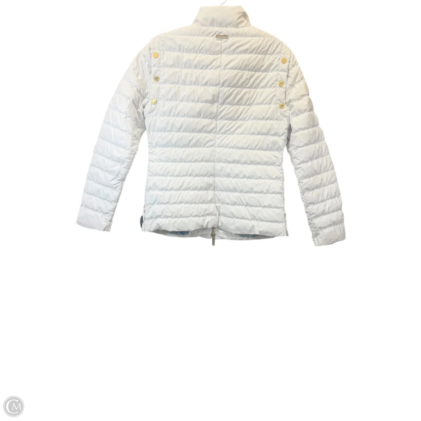 Jacket Designer By Lilly Pulitzer In White, Size: 4
