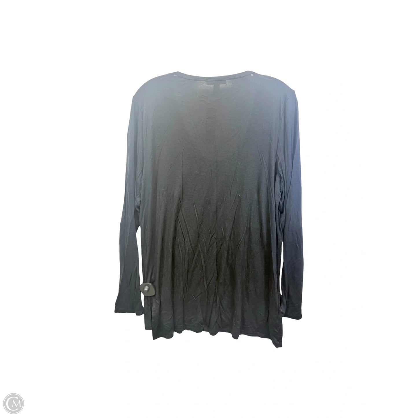 Top Long Sleeve By J. Crew In Black, Size: L