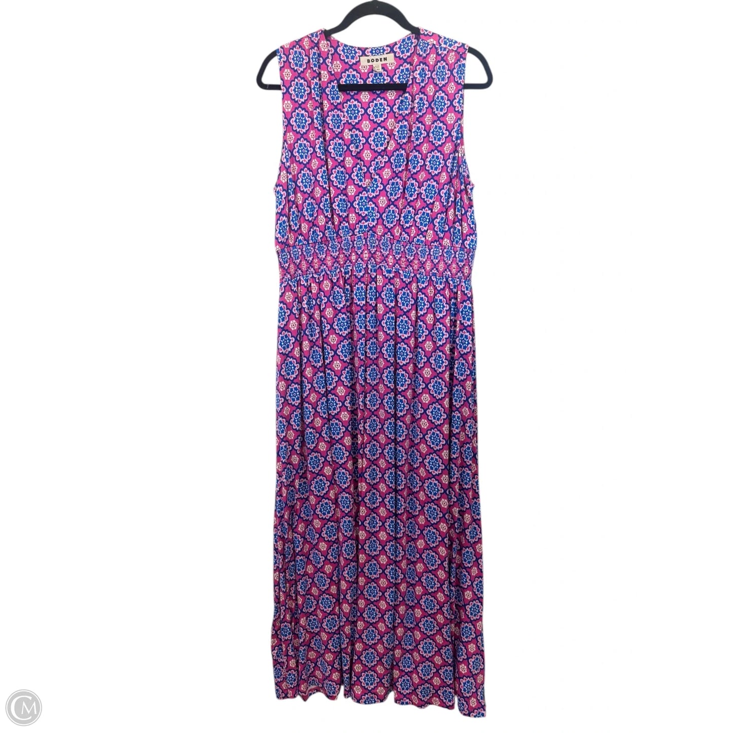 Dress Casual Maxi By Boden In Pink & Purple, Size: L