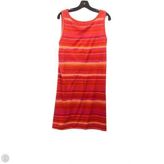 Athletic Dress By Columbia In Orange & Pink, Size: Xl