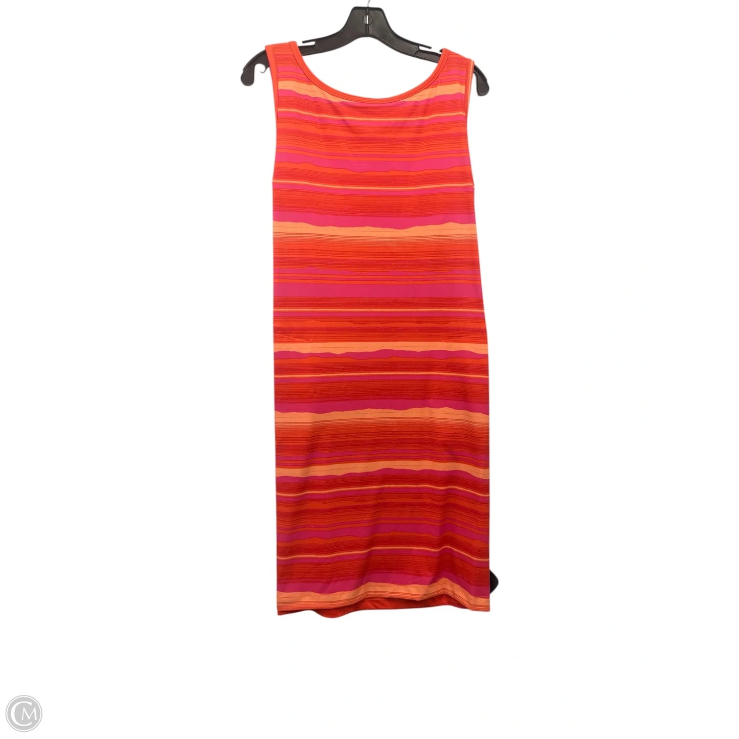 Athletic Dress By Columbia In Orange & Pink, Size: Xl