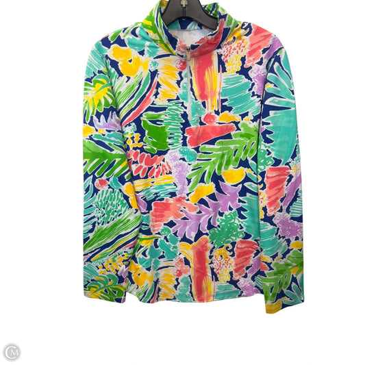 Top Long Sleeve By Barbra Erickson In Multi-colored, Size: Xl