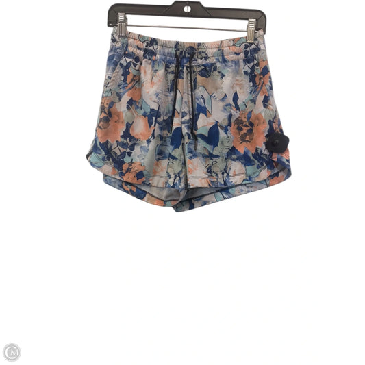 Athletic Shorts By Marika In Floral Print, Size: M