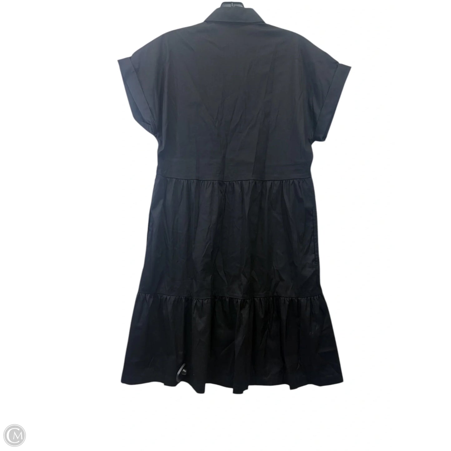 Dress Casual Midi By Chicos In Black, Size: Xs