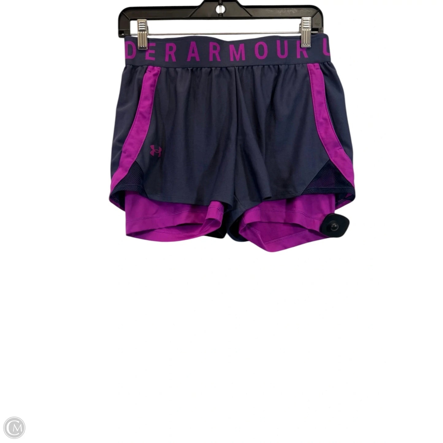 Athletic Shorts By Under Armour In Purple, Size: M