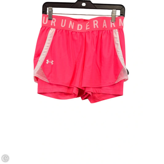 Athletic Shorts By Under Armour In Purple, Size: M