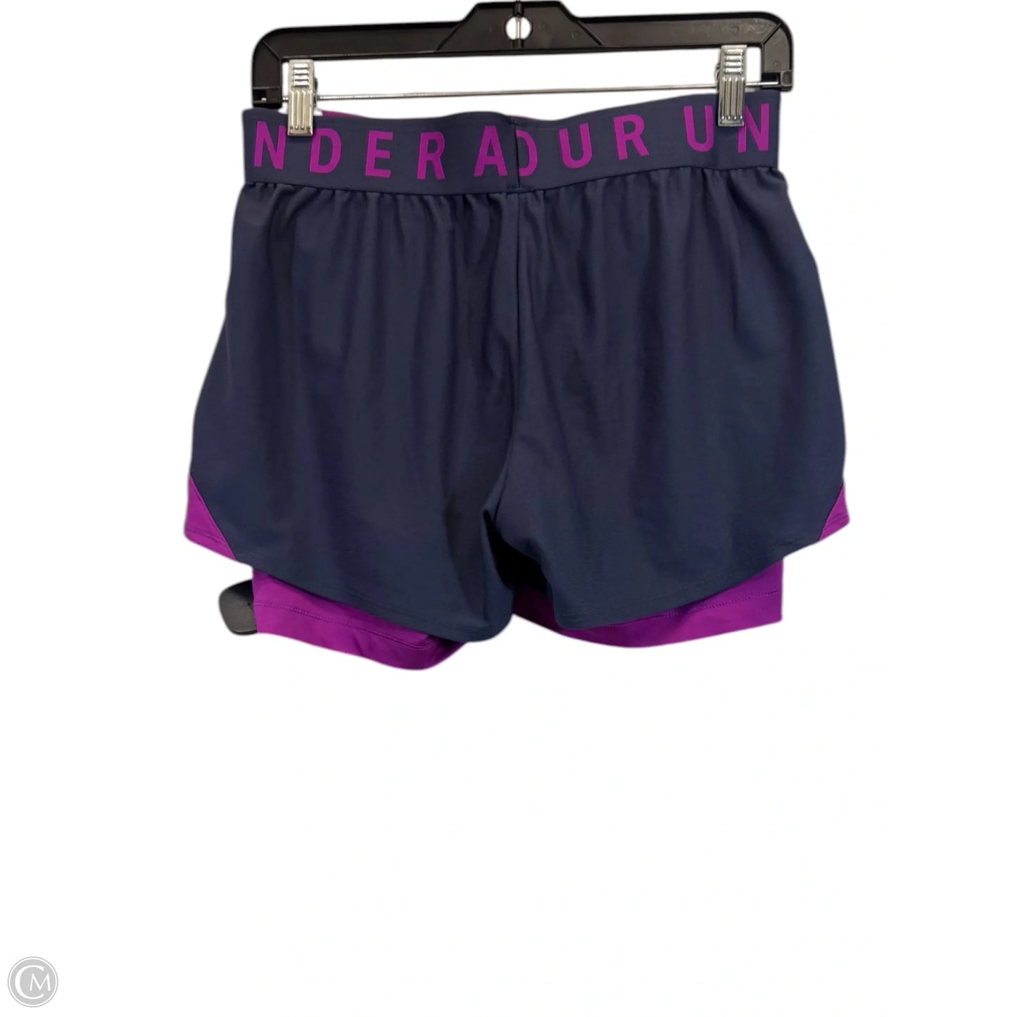 Athletic Shorts By Under Armour In Purple, Size: M