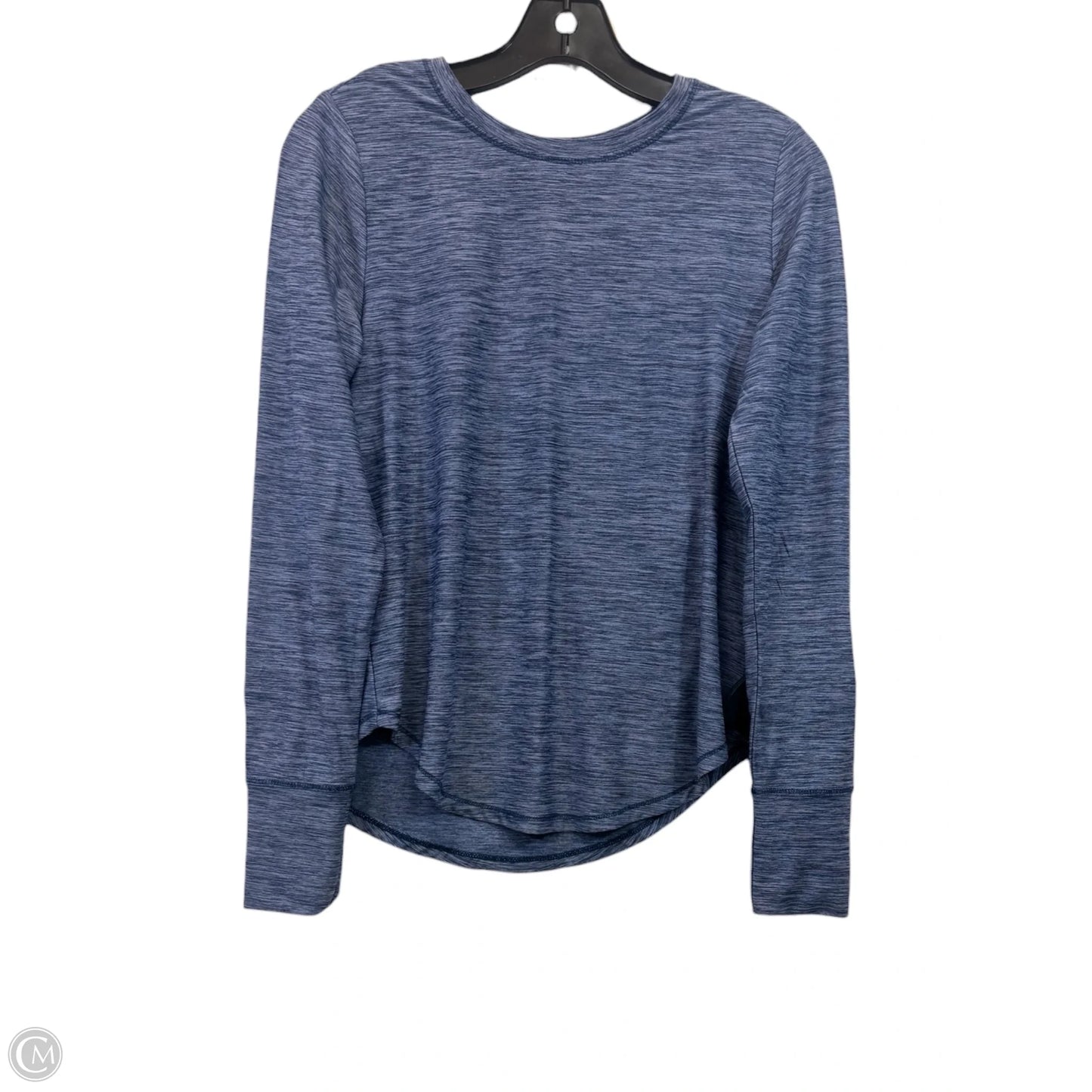 Athletic Top Long Sleeve Crewneck By Dsg Outerwear In Blue, Size: Xs