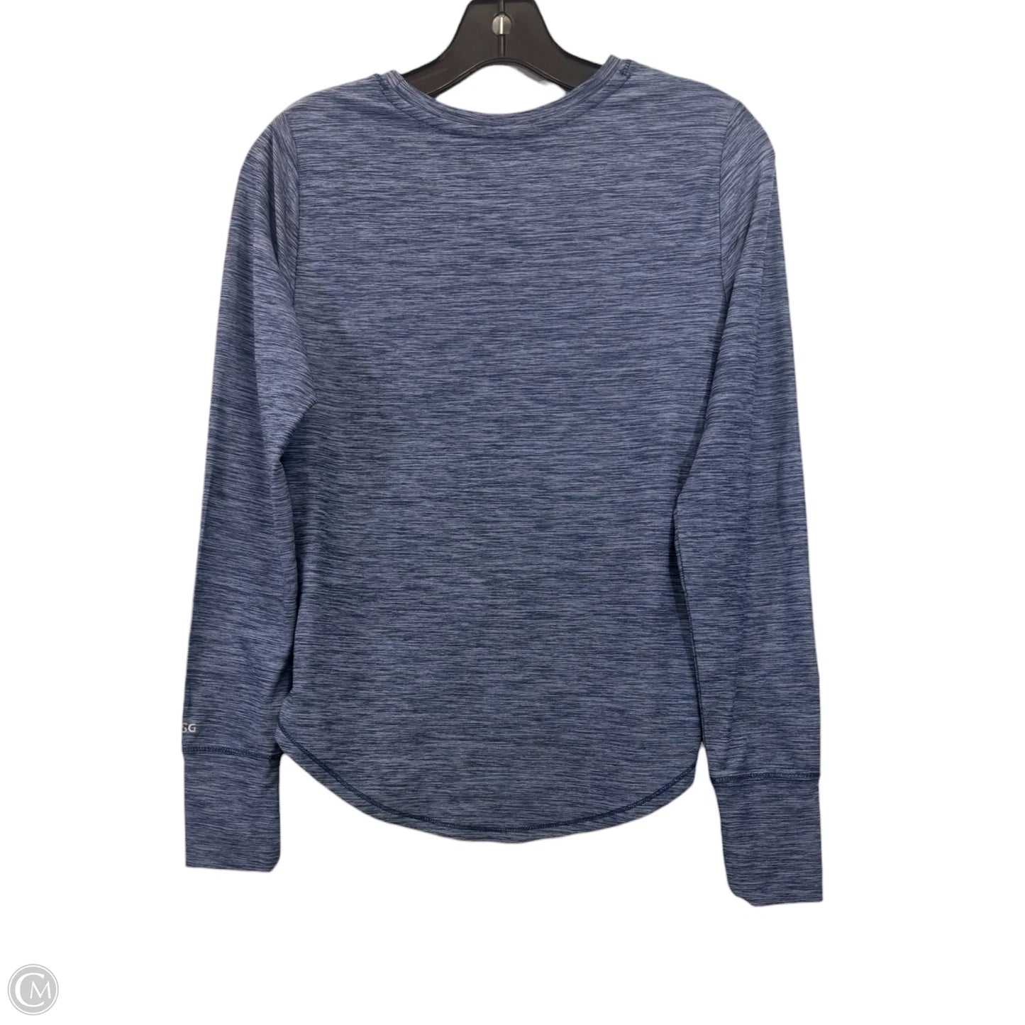 Athletic Top Long Sleeve Crewneck By Dsg Outerwear In Blue, Size: Xs