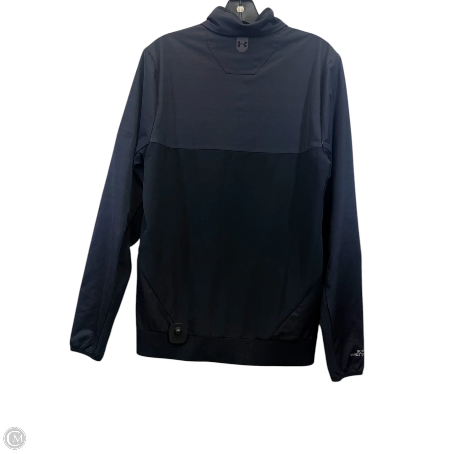 Athletic Jacket By Under Armour In Black, Size: S