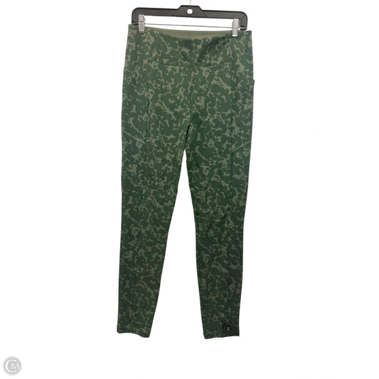 Athletic Leggings By Cabi In Green, Size: M