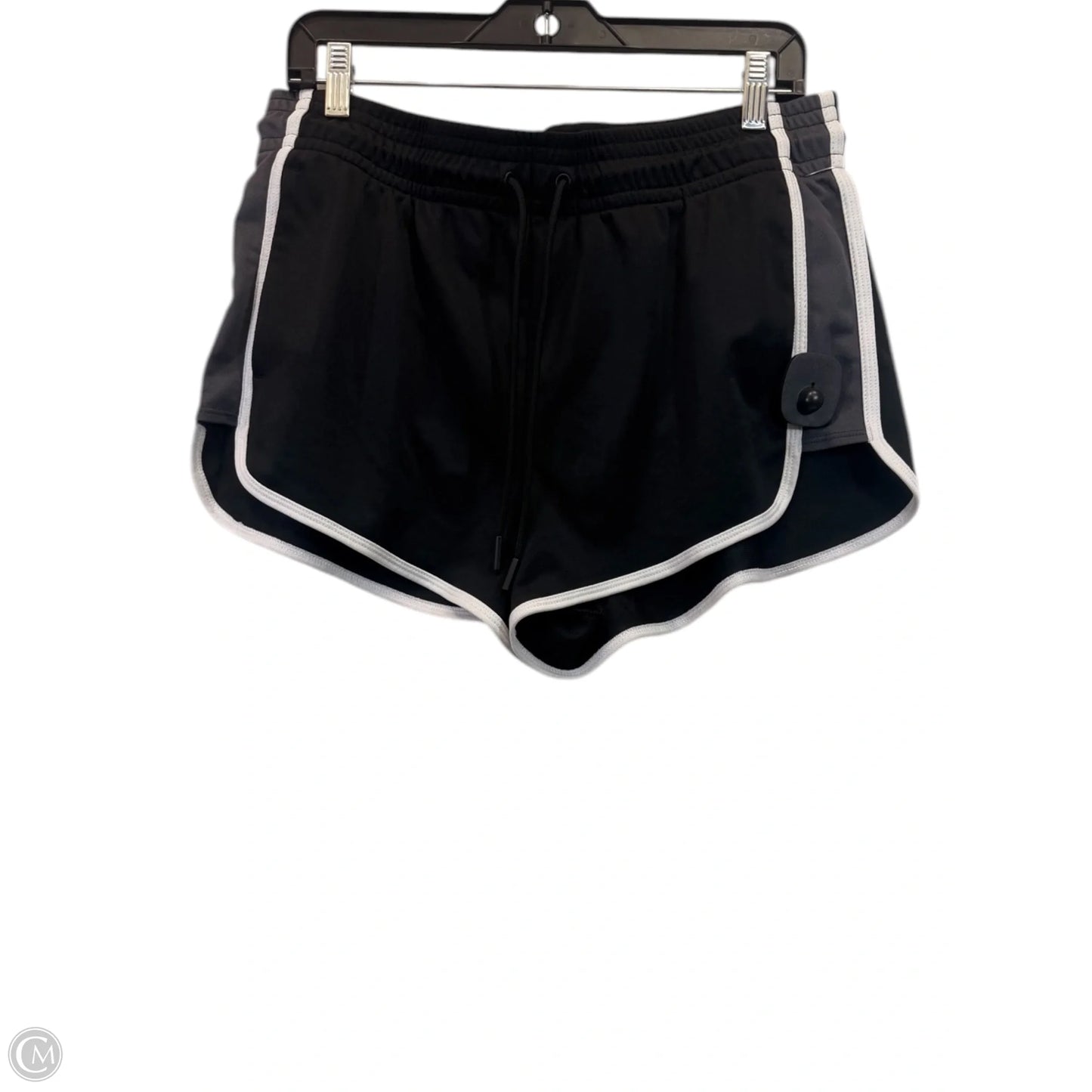 Athletic Shorts By Athletica In Black & White, Size: L