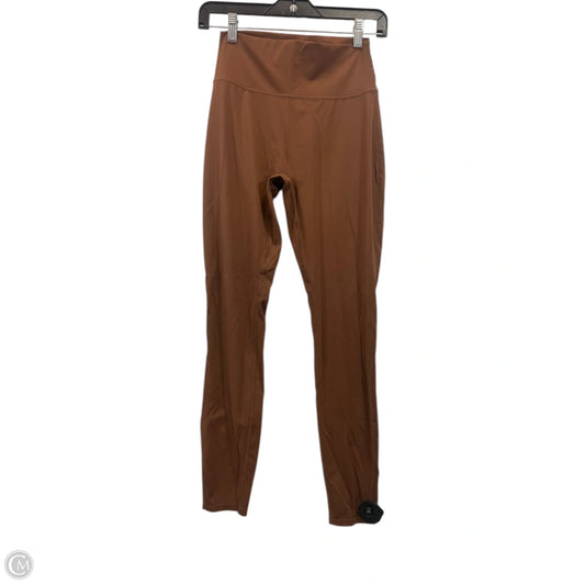 Athletic Leggings In Brown, Size: L