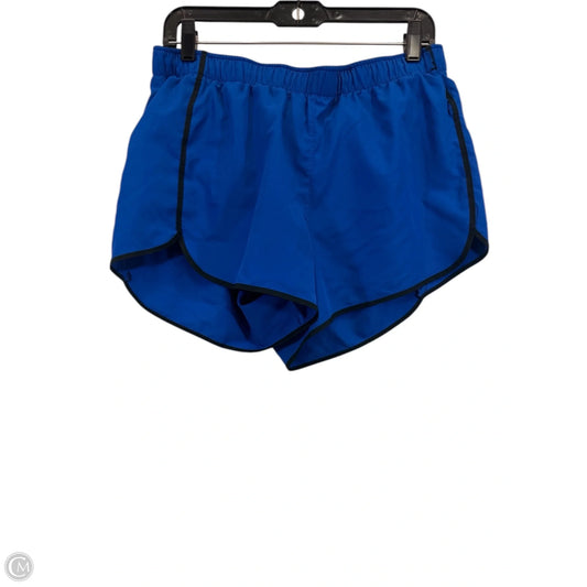 Athletic Shorts By Hanes In Blue, Size: L