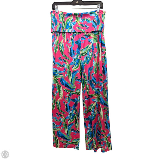 Pants Wide Leg By Elsie and Joey In Multi-colored, Size: M