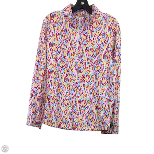 Athletic Sweatshirt Collar By Ibkul In Multi-colored, Size: Xl