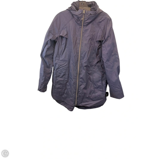 Athletic Jacket By Lululemon In Navy, Size: Xs