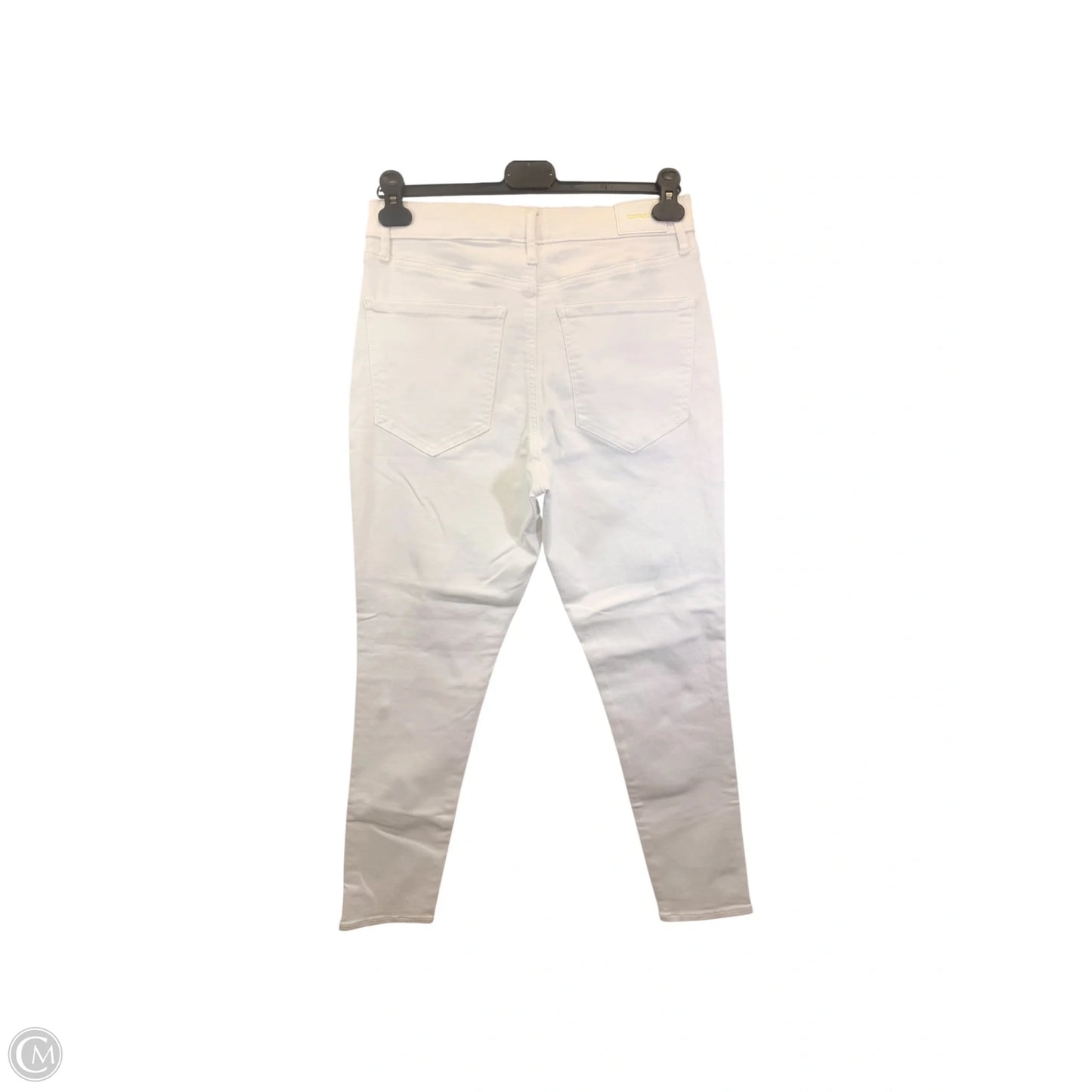 Jeans Skinny By Express In White, Size: 10