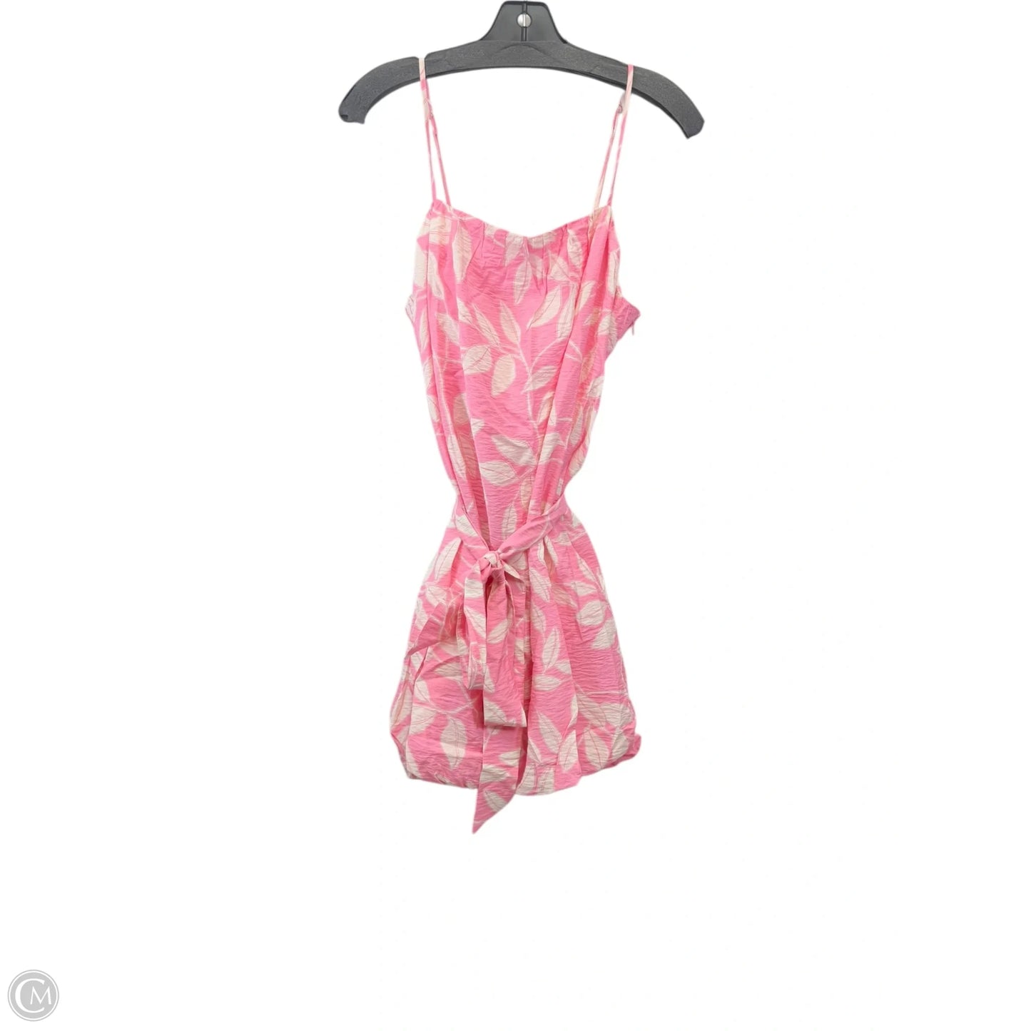 Dress Party Short By Loft In Cream & Pink, Size: M