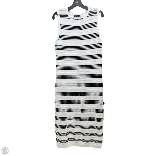 Dress Casual Maxi By Prettygarden In Black & White, Size: M