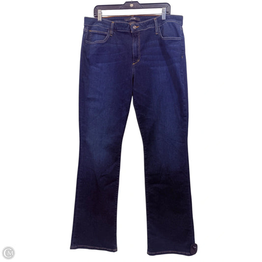 Jeans Flared By Joe B In Blue Denim, Size: 12