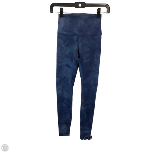 Athletic Leggings By Lululemon In Blue, Size: 2