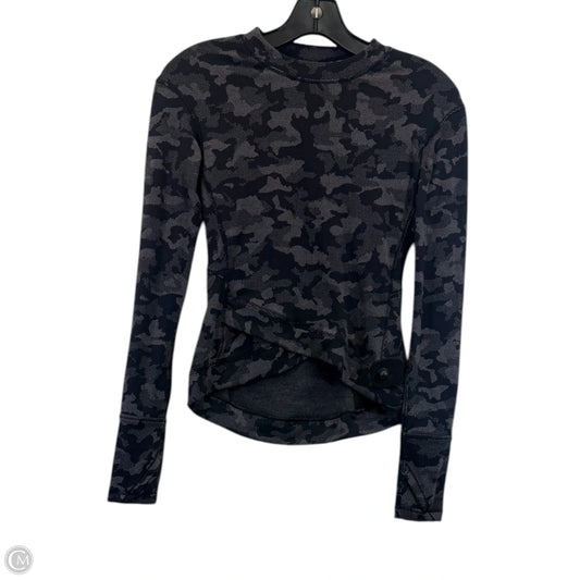 Athletic Sweatshirt Crewneck By Lululemon In Camouflage Print, Size: 2