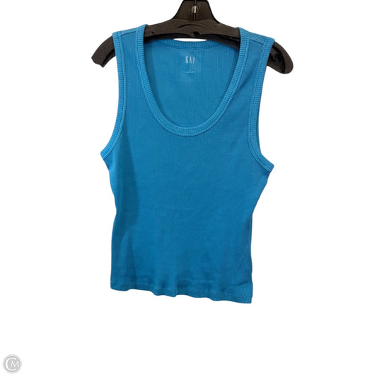 Tank Top By Gap In Blue, Size: L