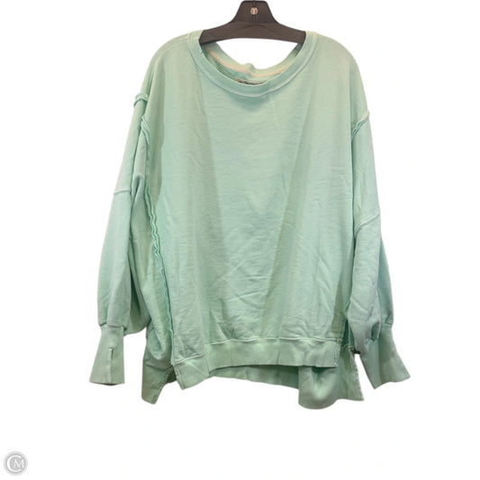 Sweatshirt Crewneck By We The Free In Green, Size: Xl