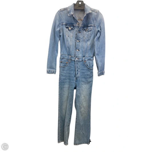Jumpsuit By Levis In Blue Denim, Size: Xs