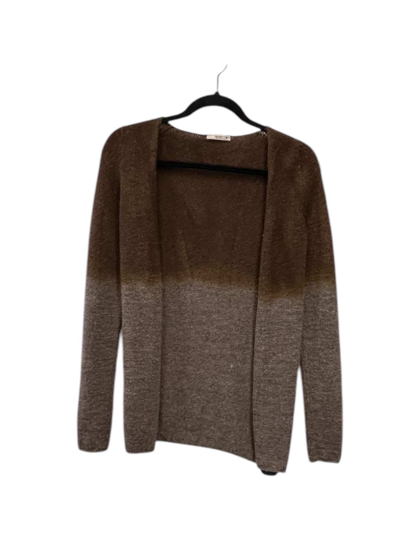 Cardigan Designer By Prada In Brown, Size: S