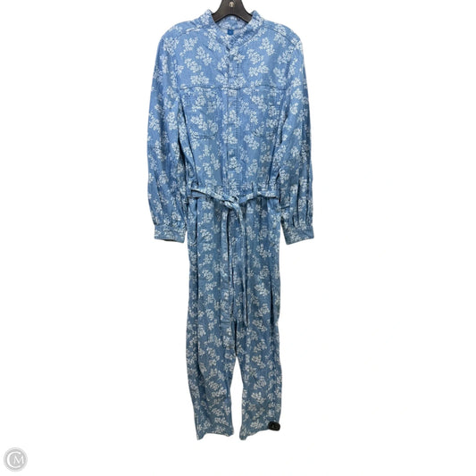 Jumpsuit By Old Navy In Blue Denim, Size: L
