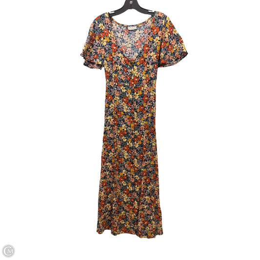 Dress Casual Maxi By Tree of Life In Floral Print, Size: L