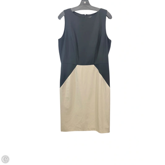 Dress Work By Chetta B In Black & Tan, Size: L