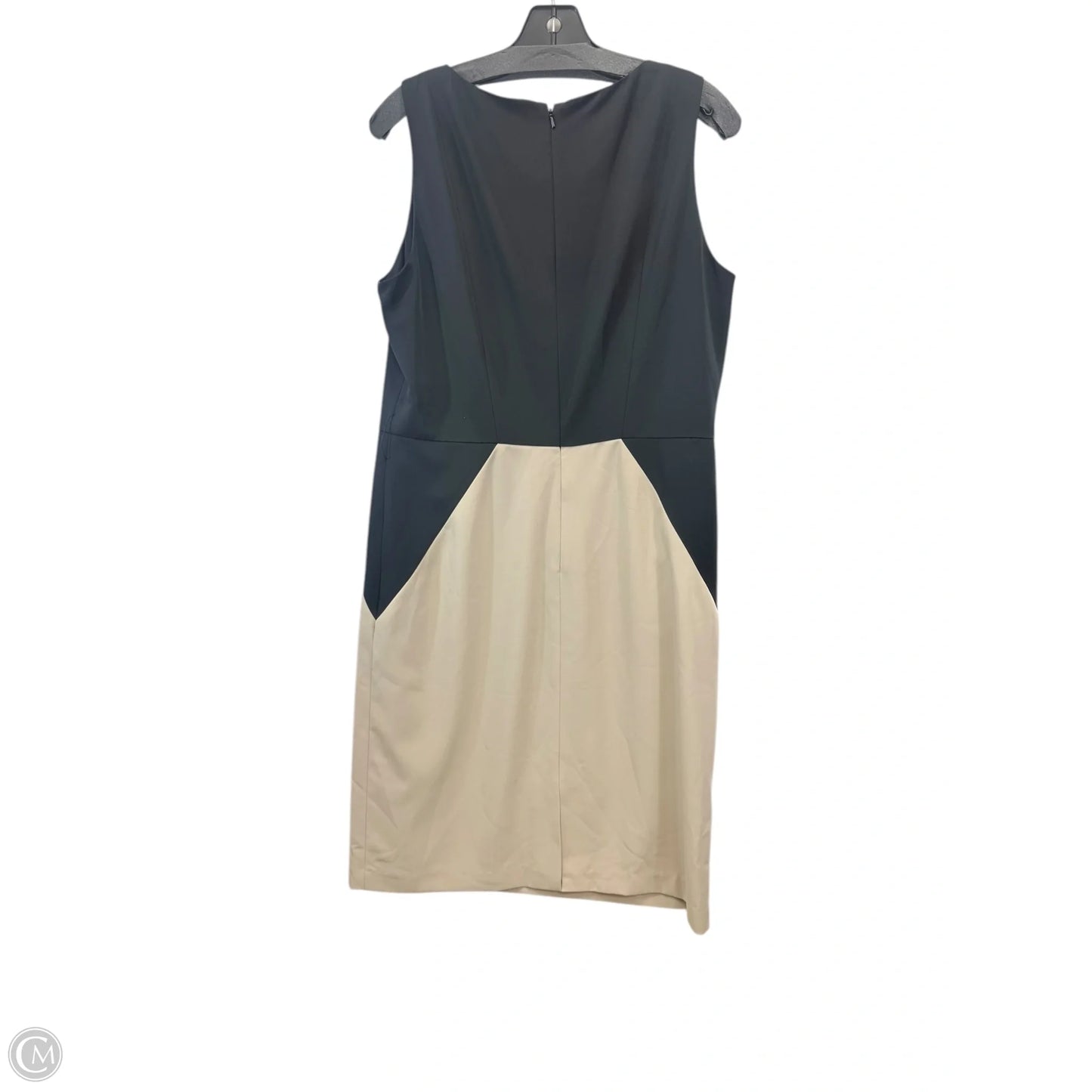 Dress Work By Chetta B In Black & Tan, Size: L