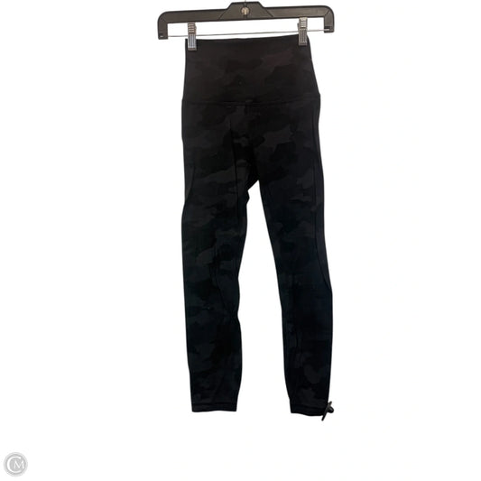 Athletic Leggings By Lululemon In Camouflage Print, Size: 2