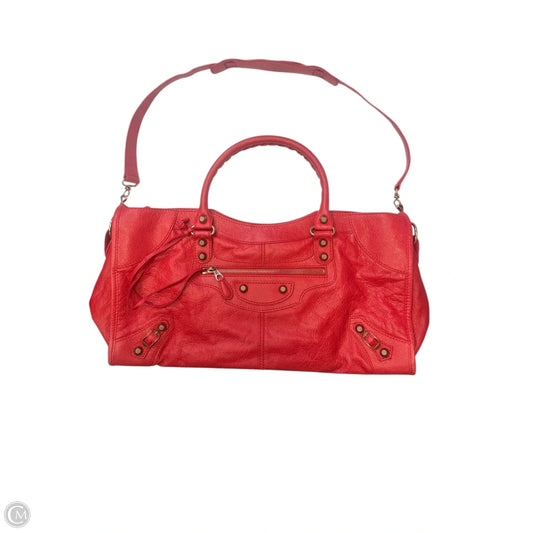 Handbag Luxury Designer By Balenciaga, Size: Large