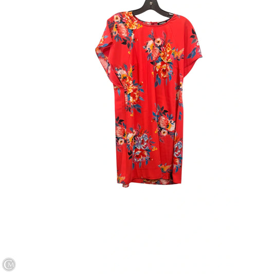 Dress Casual Midi By Express In Floral Print, Size: M