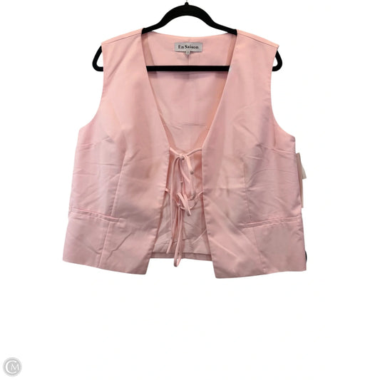 Vest Other By En Saison In Pink, Size: L