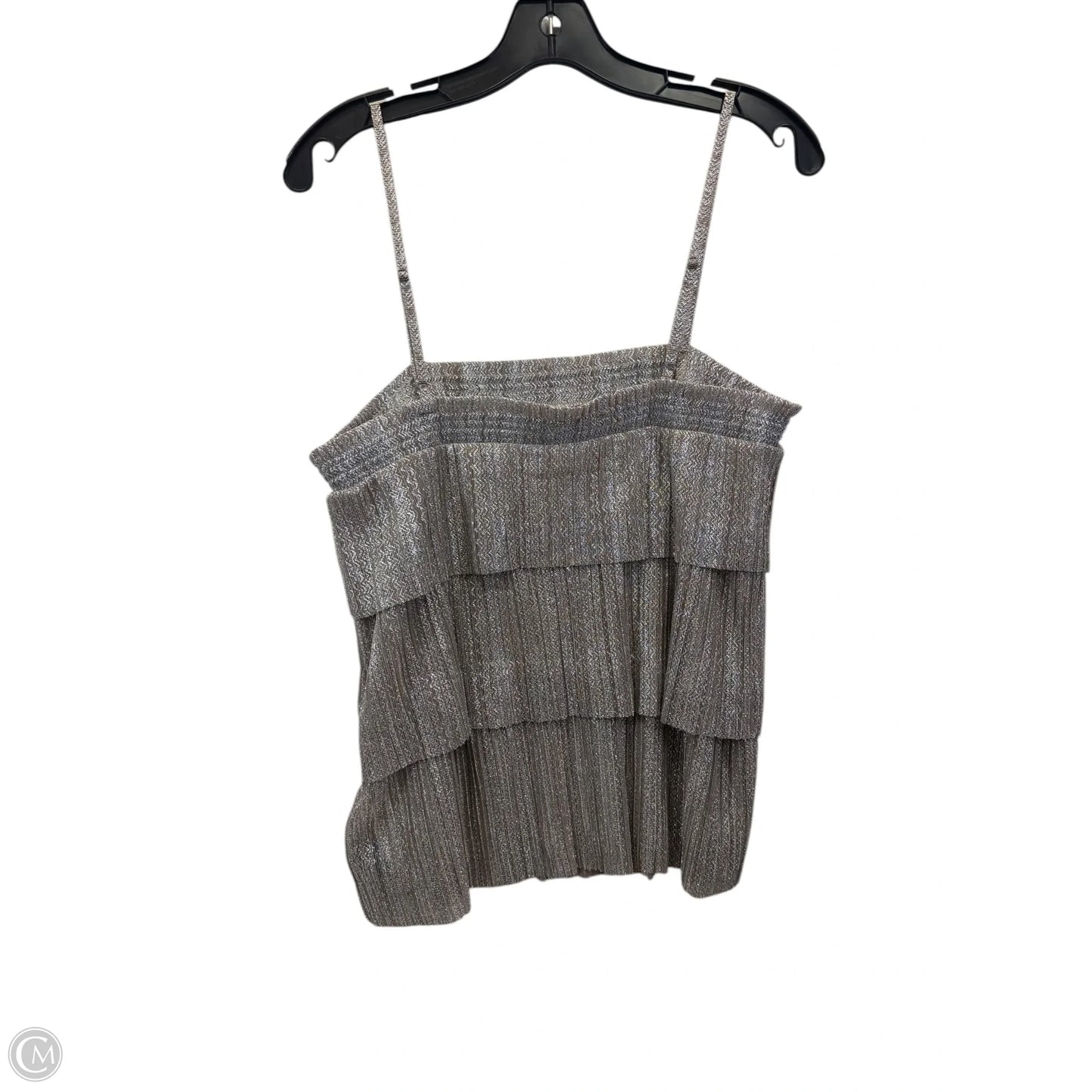 Top Sleeveless By Anthropologie In Bronze, Size: M