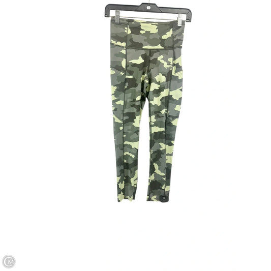 Athletic Leggings By Lululemon In Camouflage Print, Size: 4