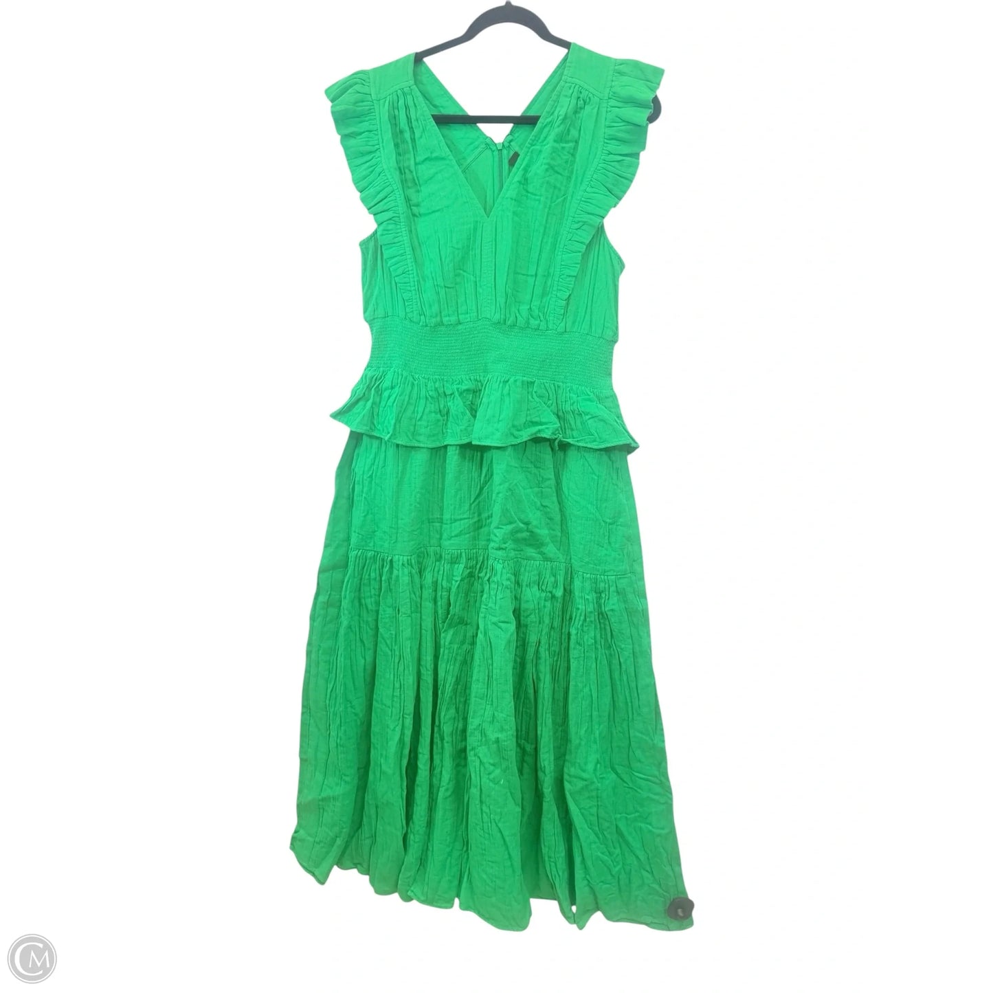 Dress Casual Maxi By Me + Em In Green, Size: L