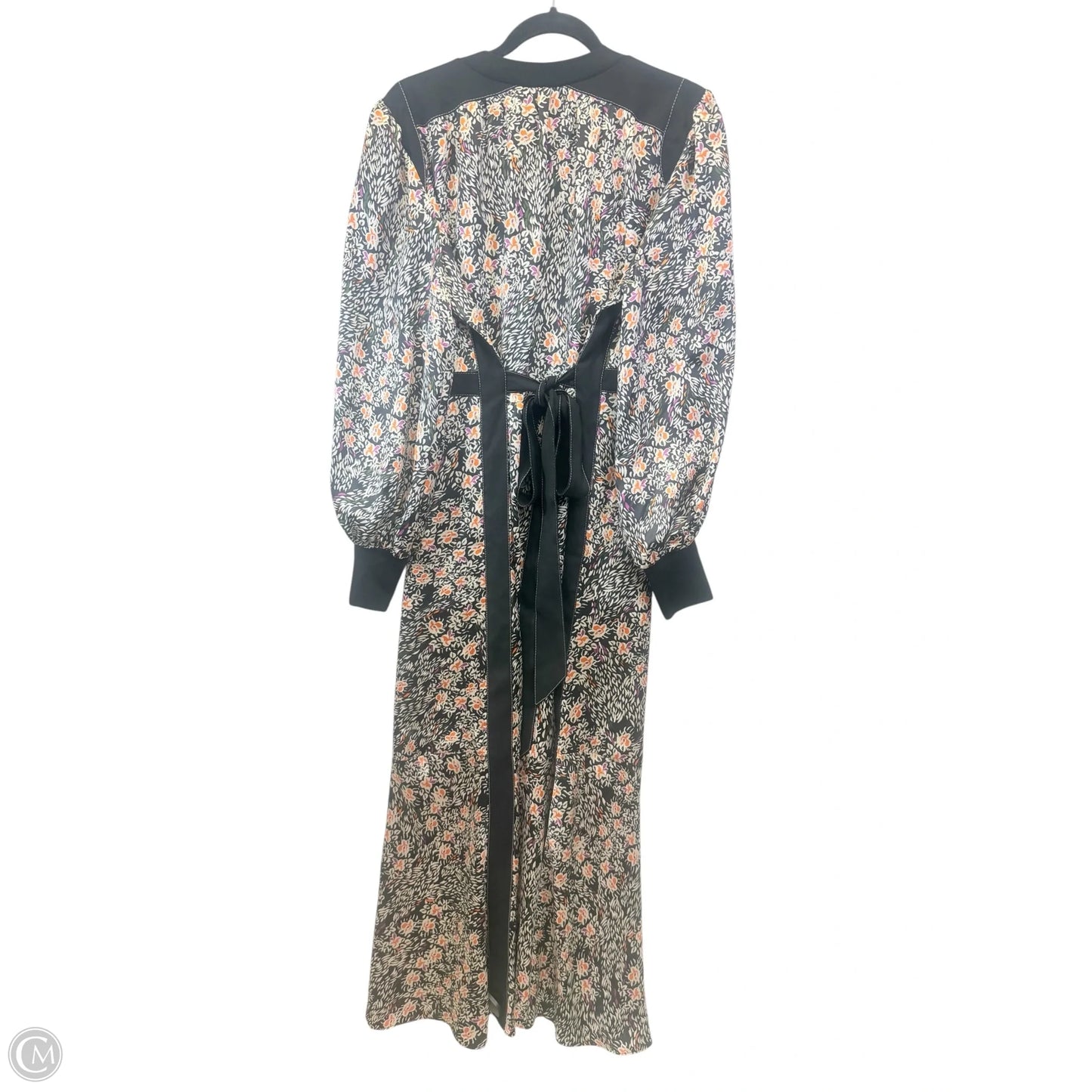 Dress Casual Maxi By Me + Em In Black & Brown, Size: L