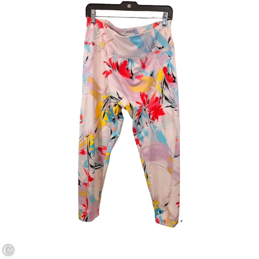 Athletic Leggings By Josie In Multi-colored, Size: Xl