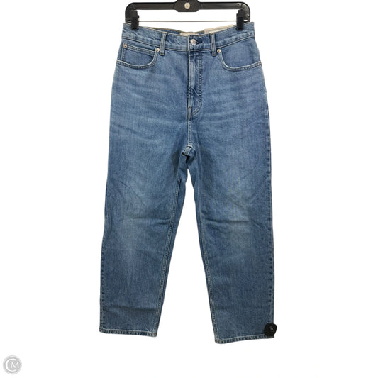 Jeans Straight By Everlane In Blue Denim, Size: 6