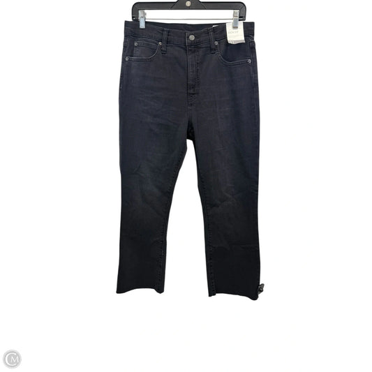 Jeans Boot Cut By Gap In Black Denim, Size: 8
