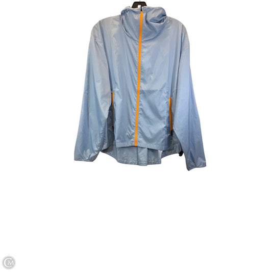 Jacket Windbreaker By Marmot In Blue, Size: M