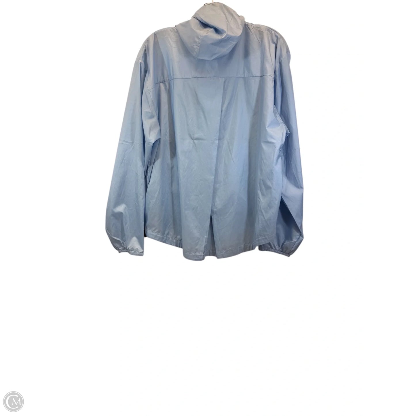 Jacket Windbreaker By Marmot In Blue, Size: M