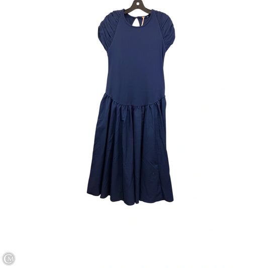 Dress Casual Maxi By Free People In Navy, Size: L
