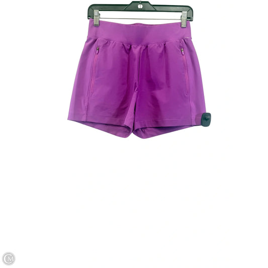 Athletic Shorts By Eddie Bauer In Purple, Size: Xs